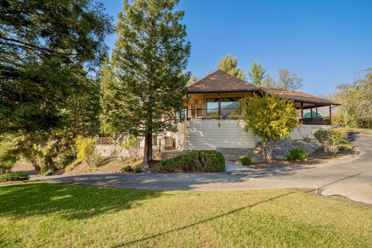 Secluded Mtn Top Family Haven W/Views Spa & Arcade Three Rivers Exterior photo