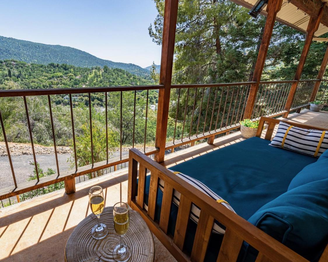 Secluded Mtn Top Family Haven W/Views Spa & Arcade Three Rivers Exterior photo